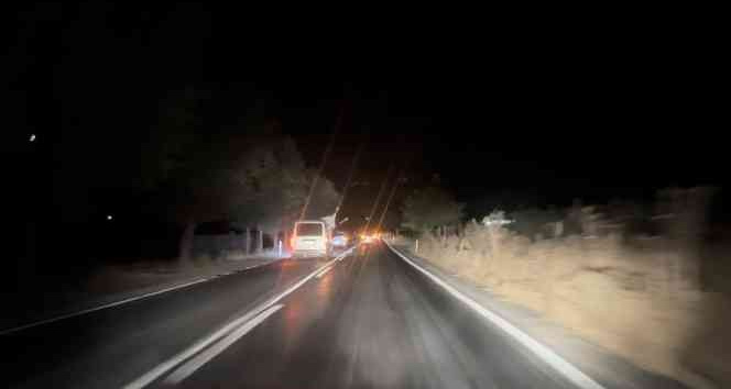 Mardin’de düğün konvoyunda tehlikeli yolculuk