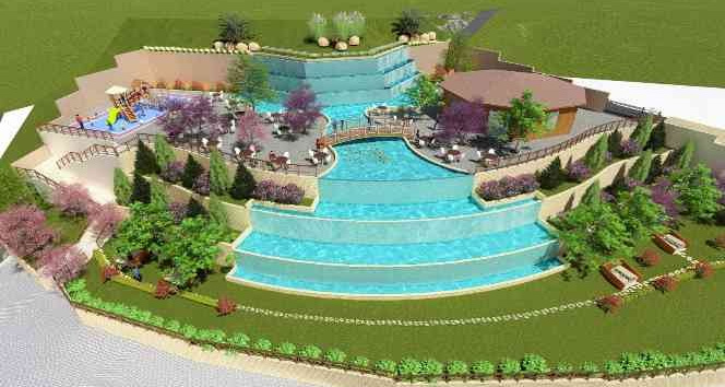Dulkadiroğlu’na şelaleli park