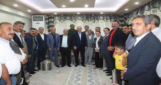 Bakan Soylu, ’Alparslan’, ’Fatih Sultan Mehmet’ ve ’Tayyip’ isimlerinin olduğu eve ziyarette bulundu