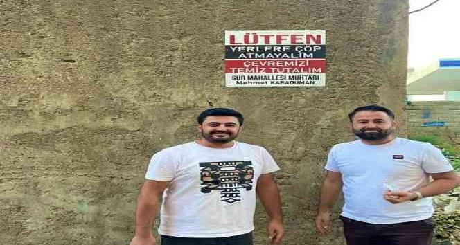 Şırnak’ta mahalle muhtarından önek davranış