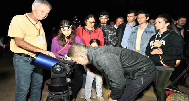 Isparta Melikler Yaylası’nda gökyüzü gözlem şenliğine yoğun ilgi