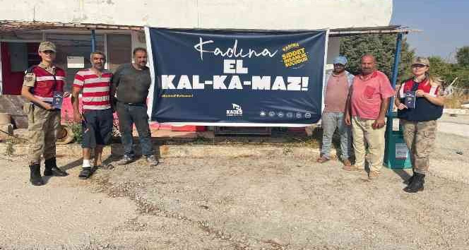 Jandarmadan ‘’Kadına Yönelik Şiddetle Mücadele” eğitimi