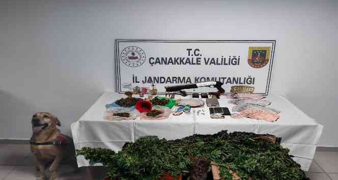 Çanakkale’de uyuşturucu operasyonu