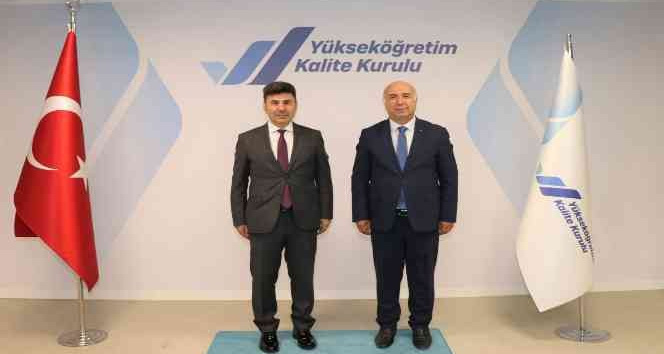 Rektör Karacoşkun, YÖK’e ziyaretlerde bulundu