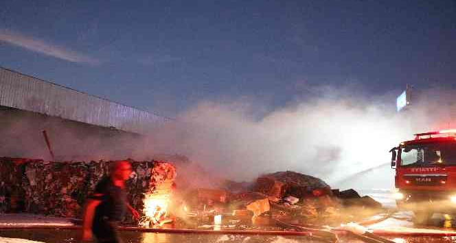 Kahramanmaraş’ta fabrika yangını