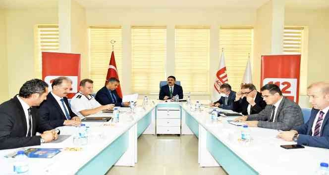 Kırıkkale’de 112 Acil Çağrı Merkezi koordinasyon toplantısı düzenlendi