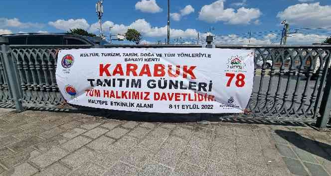 Karabük Tanıtım Günleri’ne davet için altınlı ve safranlı lokum dağıtıldı