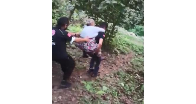 Sağlık görevlisinden takdir toplayan hareket