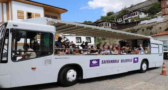 Safranbolu’da “Kendi Kentimde 1 Gün Turistim” uygulaması başladı