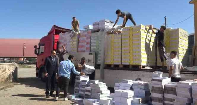 Muş’ta ders kitapları ücretsiz şekilde masalarda hazır
