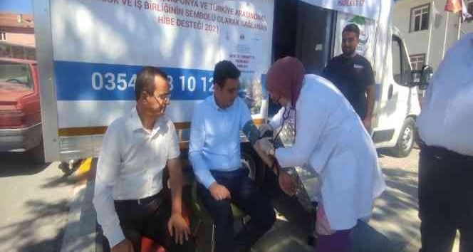 Çekerek’te kronik hastalıklarda tarama ve izlemler yapıldı