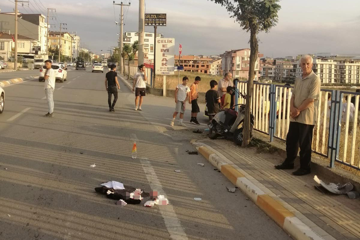 Kazada hayatını kaybeden 15 yaşındaki çocuk son yolculuğuna uğurlandı