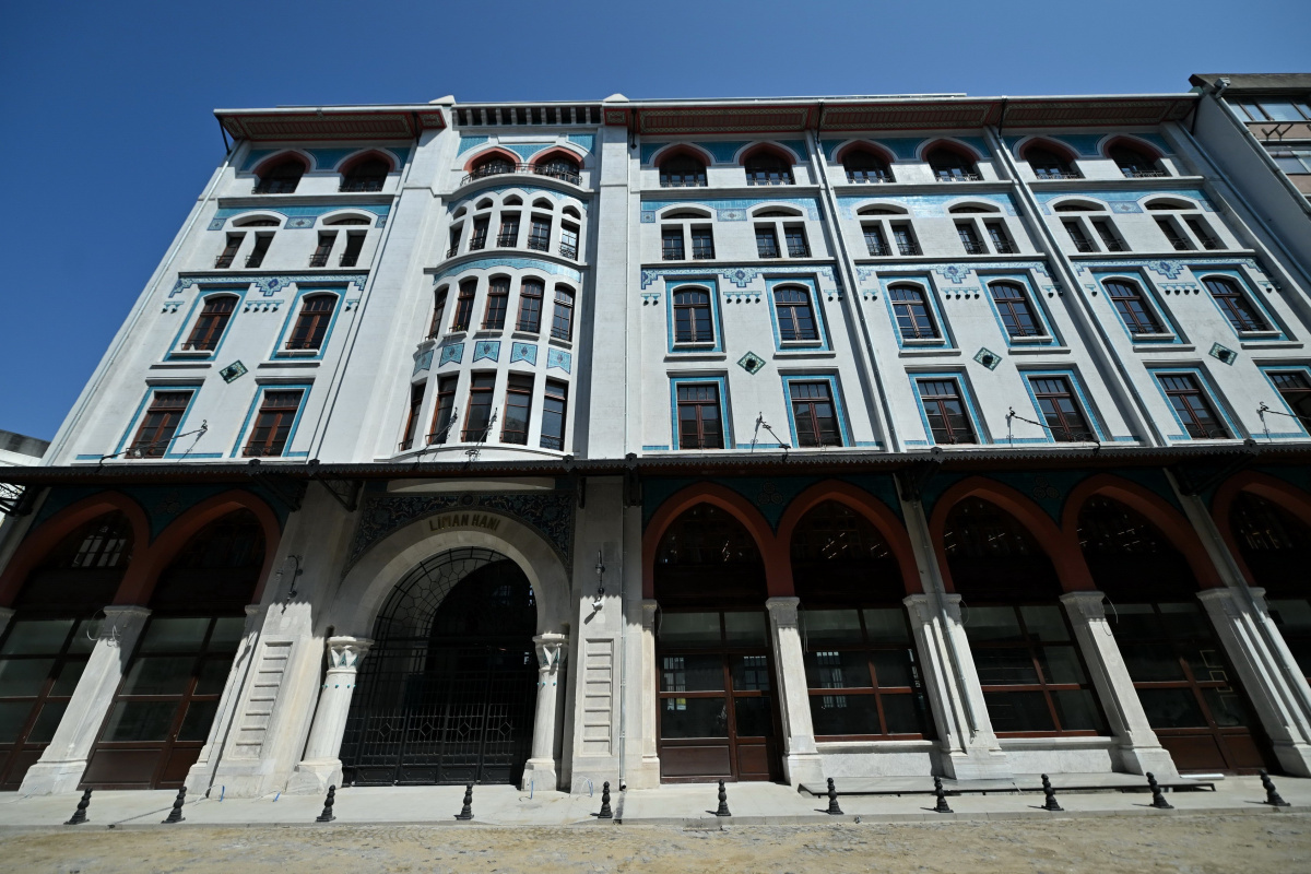 Tarihi Liman Han, restorasyon sonrası kültür-sanat ve araştırma mekanı oldu