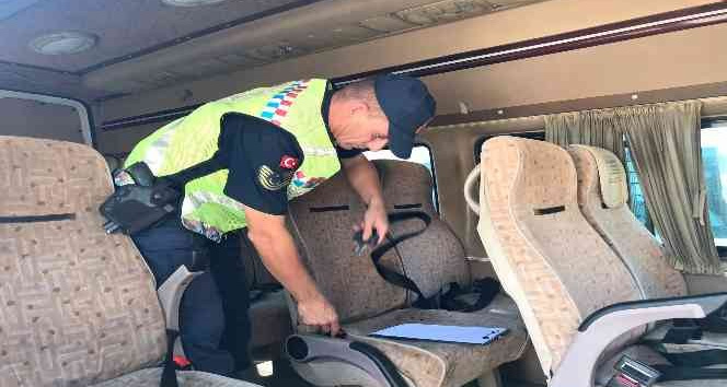 Osmaniye’de okul servis araçları denetlendi