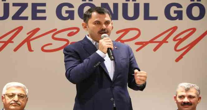 Bakan Kurum: “6’lı masa sürekli milletimizi tehdit ediyor”