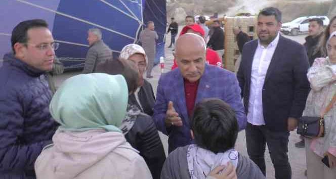 Tarım ve Orman Bakanı Kirişci, Kapadokya’yı havadan izledi