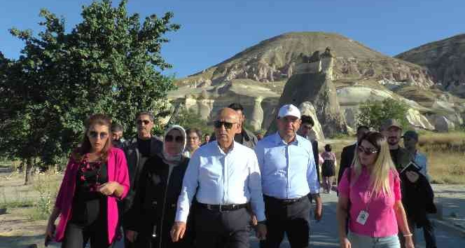 Tarım ve Orman Bakanı Kirişci Kapadokya’yı gezdi