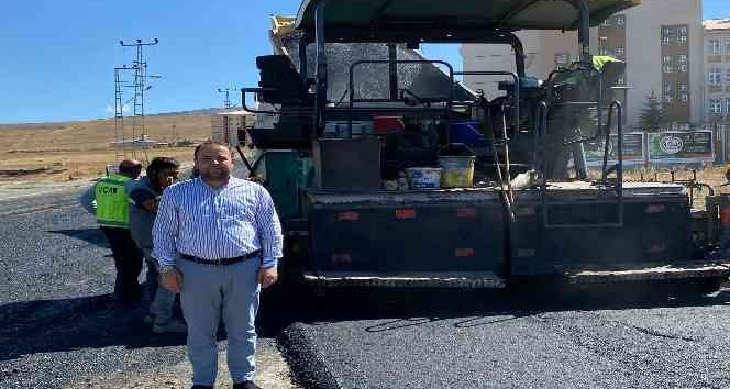 Ardahan’da hastane yolu nihayet asfaltlandı