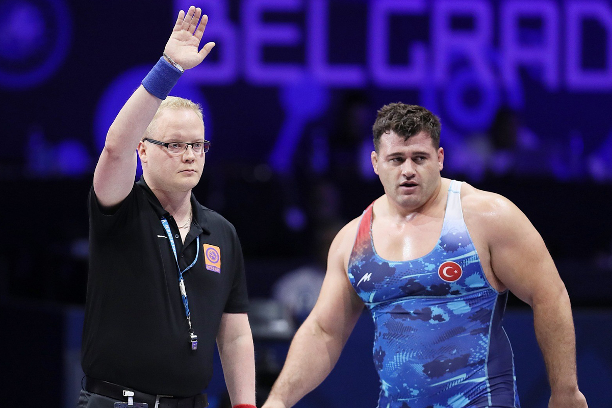 Rıza Kayaalp, Dünya Güreş Şampiyonası'nda finale çıktı