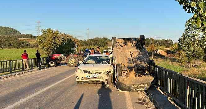 Çan’da trafik kazası: 2 yaralı