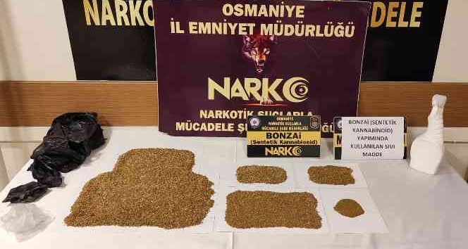 Osmaniye’de uyuşturucu operasyonlarına 4 tutuklama