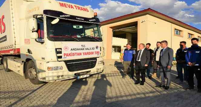 Ardahan’dan Pakistan’a yardım eli