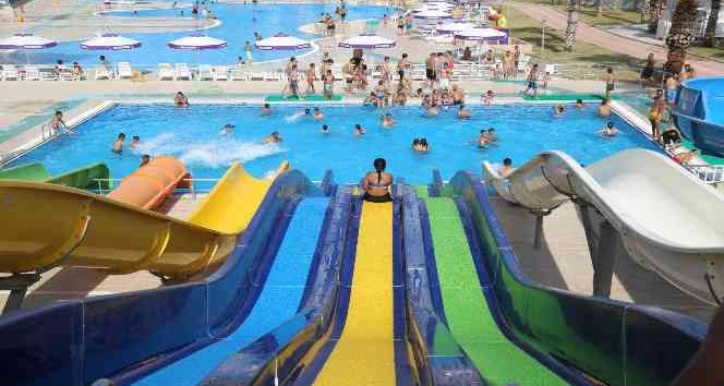 Mezitli Belediyesinin Aquapark’ndan 36 bin kişiyi faydalandı