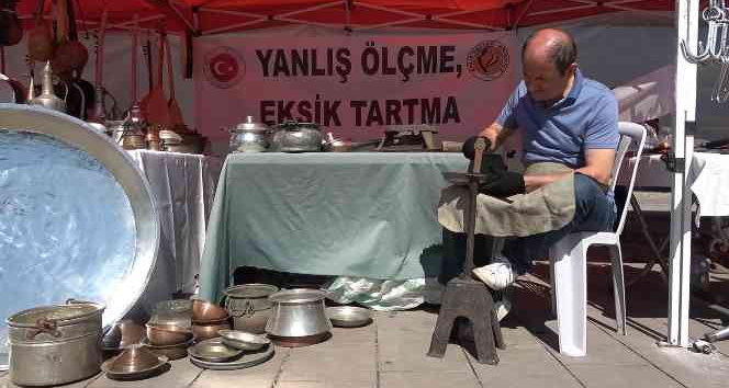 Osmanlı mesleği bakır kalaycılığının Kırıkkale’deki son temsilcisi Ahmet usta