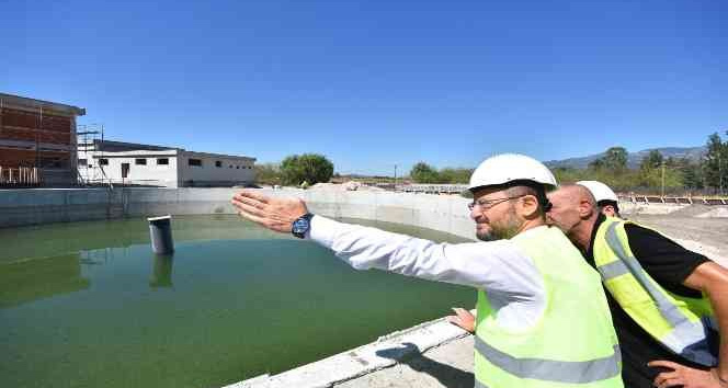 Niksar’da 8 Milyon 900 Bin Euro maliyetli “Atıksu Arıtma Tesisi” projesi devam ediyor