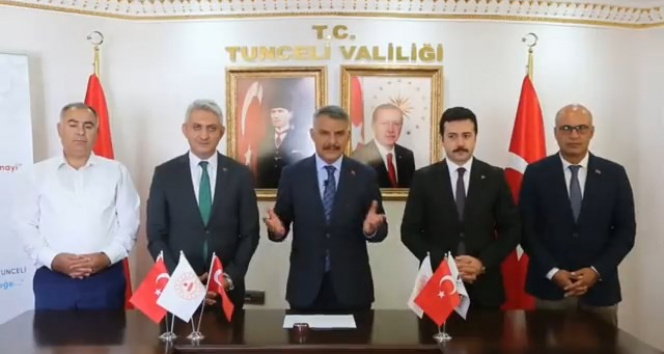Tunceli’de 4 milyon lira değerinde 3 projenin imzası atıldı
