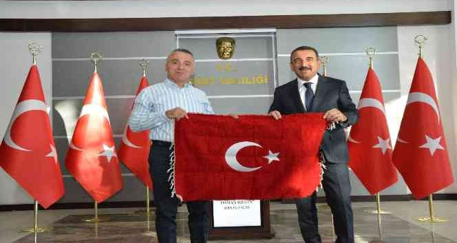 Şırnak Valisi Bilgin, Siirt Valisi Hacıbektaşoğlu ile bir araya geldi