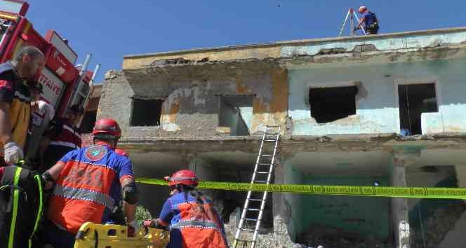 Nevşehir’de deprem tatbikatı gerçeğini aratmadı