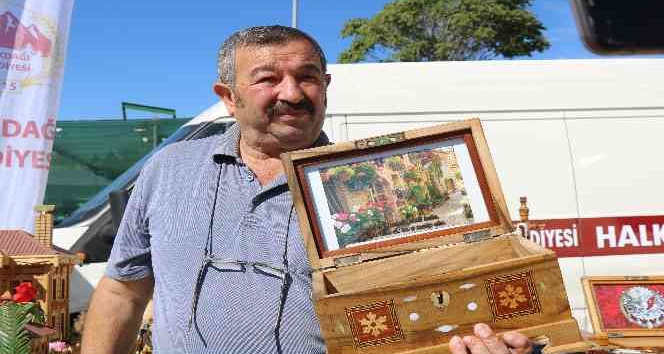 Ahiliğin merkezine ilçe belediyeleri yöresel ürünleri ile çıkarma yaptı