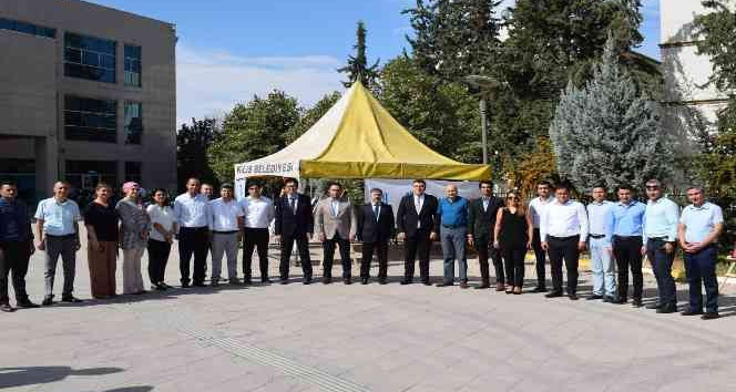 Kilis Denetimli Serbestlik Müdürlüğünde Ebru Sanatı sergisi