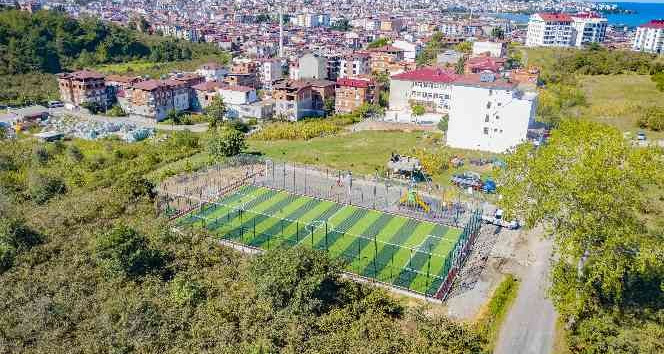 Ünye’ye bir spor kompleksi daha kazandırılıyor