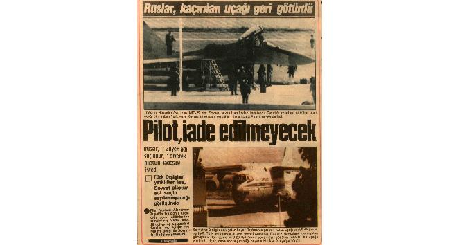 Trabzon’a inen 3 savaş uçağı akıllara MİG-29 savaş uçağını Trabzon’a kaçıran Rus pilot Zuyev’i getirdi