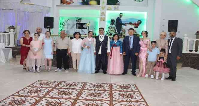 Türk aileye Koreli damat