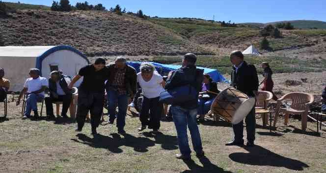 Terörden arındırılan Tunceli yaylarında artık davul zurna sesi yükseliyor