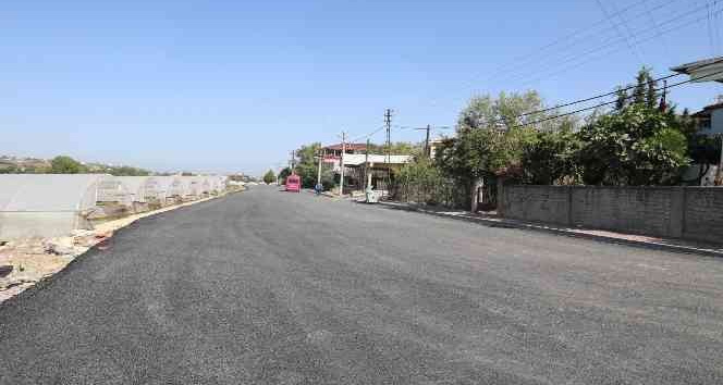 Seyrantepe Mahallesine 3 bin ton asfalt serildi