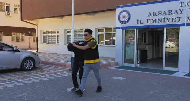 Aksaray’da 10 ayrı hırsızlık olayının 4 şüphelisi tutuklandı