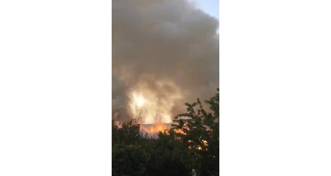 Tokat’ta ekmek fabrikasında yangın