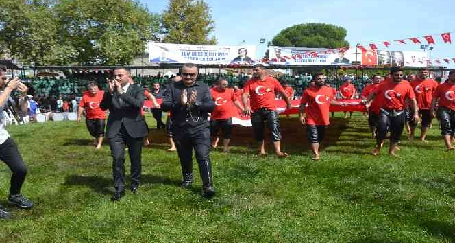 Bigalı Mehmet Çavuş güreşlerinde Başpehlivan Ali Gürbüz oldu