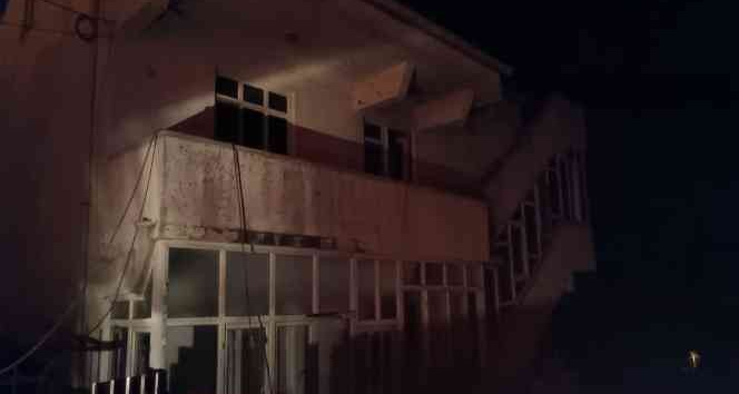 Yangında eşyalar kullanılamaz hale geldi