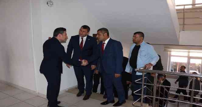 MHP milletvekillerinden Kaymakam Özçelik’e ziyaret