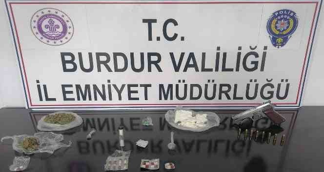 Burdur’da uyuşturucu operasyonu: 1 tutuklama