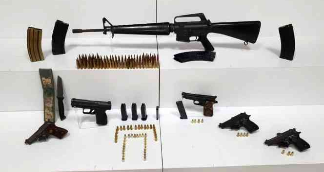 Ordu’daki silahlı yaralama olayında yakalanan şüphelilerden M-16 tüfek çıktı