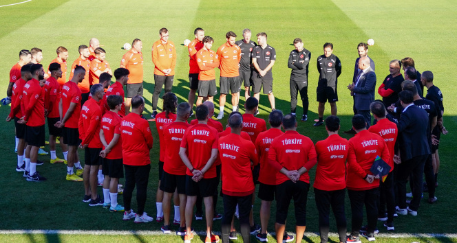 A Milli Takım, Lüksemburg maçı hazırlıklarına başladı
