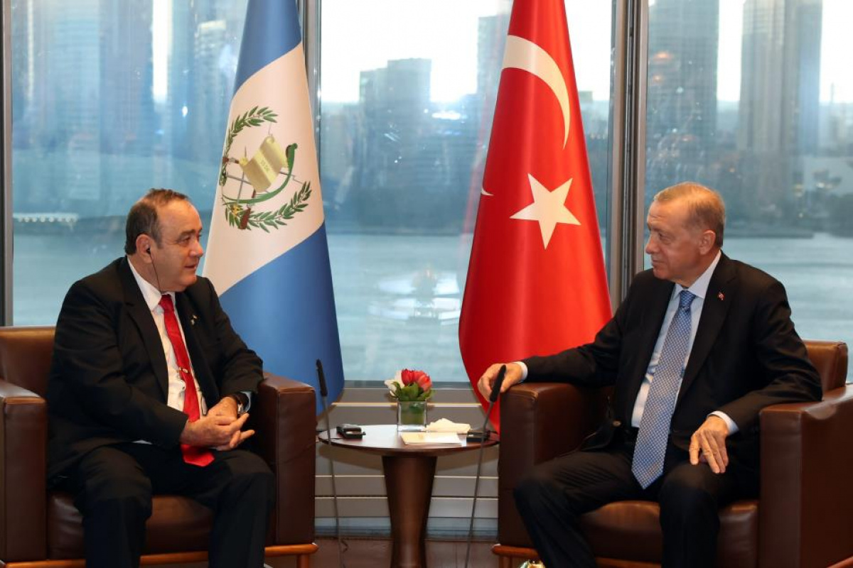 Cumhurbaşkanı Erdoğan, Guatemala Devlet Başkanı Giammattei ile görüştü