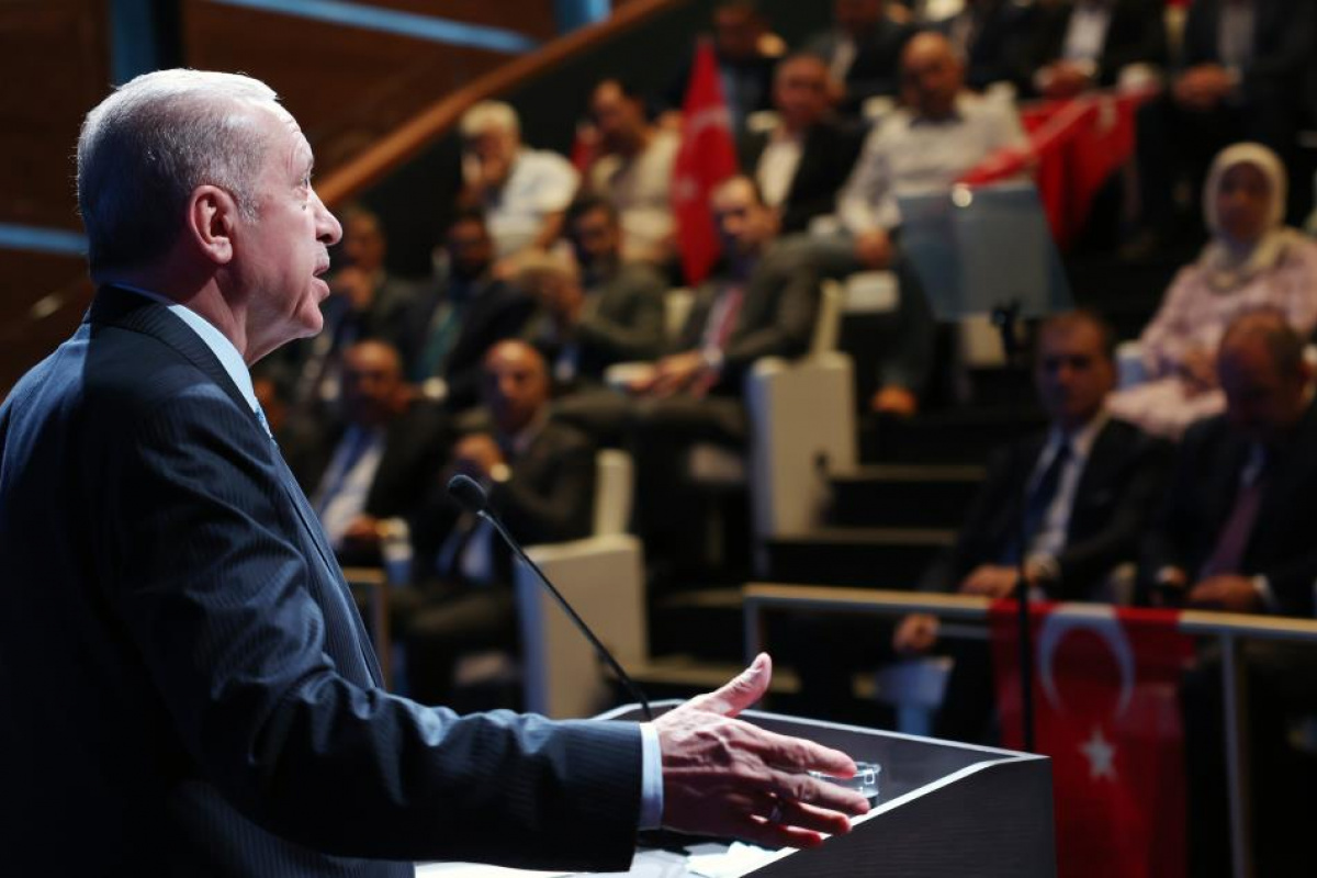 Cumhurbaşkanı Recep Tayyip Erdoğan, ABD temasları kapsamında ABD'de yaşayan Türk vatandaşları ile bir araya geldi