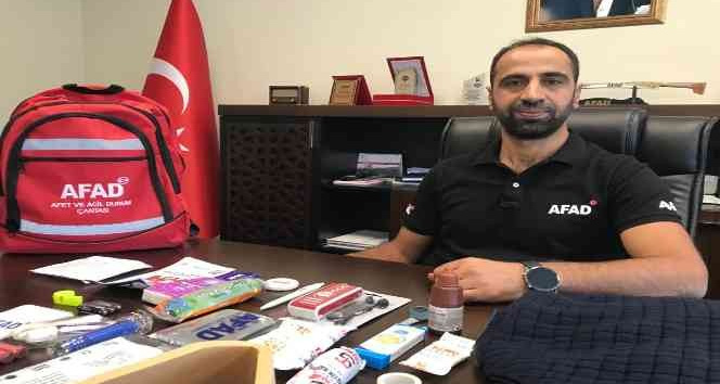 İl AFAD Müdürü Oruk, vatandaşları uyardı: "Biz her an depreme hazır olmak zorundayız"